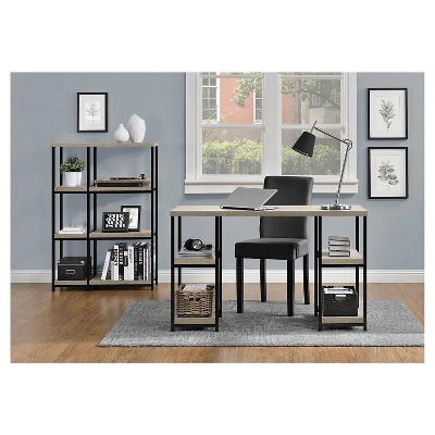 Arborview Double Pedestal Desk - Room & Joy 5 Arborview Double Pedestal Desk - Room & Joy - Image 3