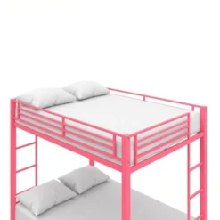 Full Over Full Celine Metal Bunk Bed - Room & Joy -Room & Joy GUEST 03ef1b0c bed4 4304 8a96 a2f611af483c