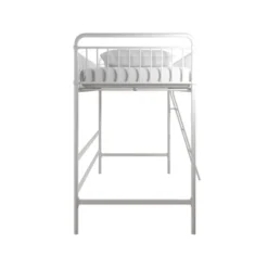 Twin Kaila Metal Loft Bed White - Room & Joy -Room & Joy GUEST 06fb1806 0984 4b98 a59f 7e2909ff2ab0
