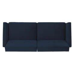 Fiore Modern Futon Faux Leather - Room & Joy -Room & Joy GUEST 0ba8e587 331f 4dcb a6ff 70f515737520