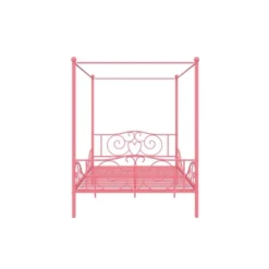 Full Clara Metal Bed Pink - Room & Joy -Room & Joy GUEST 0d51973e d8b6 42d7 8bd6 94bc2d3608a0