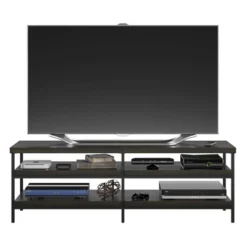 Arborview TV Stand For TVs Up To 60" Brown Oak - Room & Joy -Room & Joy GUEST 109e4881 ac81 41bc 96bb 7abb223410b0
