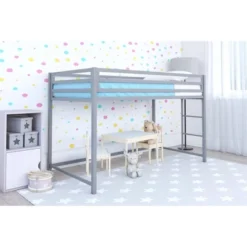 Max Metal Junior Loft Bed Silver - Room & Joy -Room & Joy GUEST 149aada2 9c7d 4308 8298 fca11669cd7d