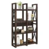 60" Hathaway Wood Veneer Bookshelf/Room Divider Espresso - Room & Joy -Room & Joy GUEST 17381d88 dbe8 4223 b166 93c30a3c3c6f