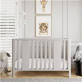 Room & Joy Emmett Curved Post 3-in-1 Crib - Sharkey Gray 3 Room & Joy Emmett Curved Post 3-in-1 Crib - Sharkey Gray
