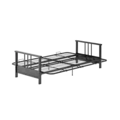 Full Anders Metal Arm Futon With 6" Microfiber Mattress - Room & Joy -Room & Joy GUEST 1a540701 9209 43da b276 bcdcf9d9b7a7