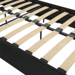 Dalia Tufted Faux Leather Bed - Room & Joy -Room & Joy GUEST 1e707b79 d910 4c1c b892 6d13b35c08ff