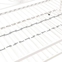 Twin Leila Metal Daybed And Trundle White - Room & Joy -Room & Joy GUEST 1f8fe4c7 d680 4be8 99c1 ce800855fd3d