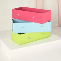 Elannie Avenue Tall Dresser With 4 Fabric Bins - Room & Joy -Room & Joy GUEST 20bab587 a0b9 4cf6 978b be6638e9f895