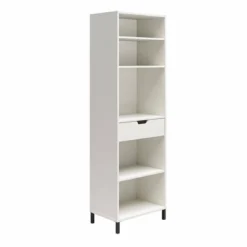 Vario Open Cabinet With Drawer White - Room & Joy -Room & Joy GUEST 224bb622 bc17 4647 859f 393064a399b2