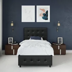 Selma Upholstered Bed - Room & Joy -Room & Joy GUEST 22a9ac19 c60b 4029 aa44 3de35e621a27