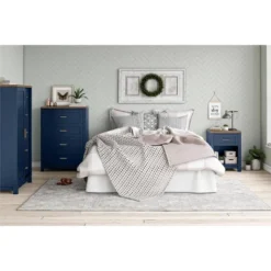 Henry 6 Drawer Walnut Top Wide Dresser Navy - Room & Joy -Room & Joy GUEST 235aa674 3269 45f8 b2e6 19da71b69333