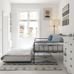 Waldorf Metal Daybed And Trundle - Room & Joy -Room & Joy GUEST 237f1ed0 7d82 430b 88ea 18267f3151d3