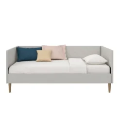 Valerian Upholstered Daybed Gray Linen - Room & Joy -Room & Joy GUEST 25c28846 8c6b 4b07 8af4 810eb0803e42