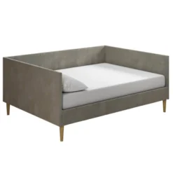 Full Fabio Velvet Mid Century Daybed - Room & Joy 26 Full Fabio Velvet Mid Century Daybed - Room & Joy -Room & Joy GUEST 295a3054 8c80 40bd adf0 cb228bf7472c