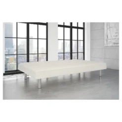 Naomie Futon Sofa Bed White - Room & Joy -Room & Joy GUEST 2aa252fe 8da5 44e9 a93d cf6924e5fbb1