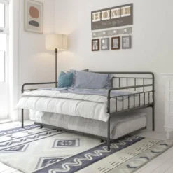 Waldorf Metal Daybed And Trundle - Room & Joy -Room & Joy GUEST 2af89004 acea 49c8 82c1 fb9d7413e1f1