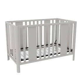 Room & Joy Emmett Curved Post 3-in-1 Crib - Sharkey Gray 4 Room & Joy Emmett Curved Post 3-in-1 Crib - Sharkey Gray - Image 2