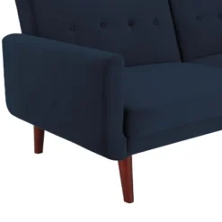 Fiore Modern Futon Faux Leather - Room & Joy -Room & Joy GUEST 32b7efb9 773b 4cc3 bf90 c0605132b2b4