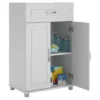 24" Boost 1 Drawer/2 Door Base Storage Cabinet White - Room & Joy -Room & Joy GUEST 356aa7eb 0a77 4ffd 87df ed3927f06018