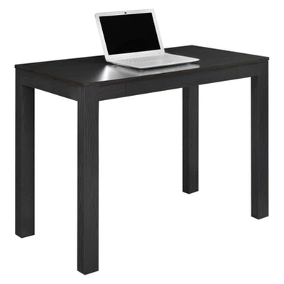 George Wood Writing Desk With Drawers - Room & Joy 3 George Wood Writing Desk With Drawers - Room & Joy