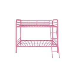 Twin Over Twin Evan Metal Bunk Bed - Room & Joy -Room & Joy GUEST 373fd488 60a3 46d1 9320 ec91f3499bd7