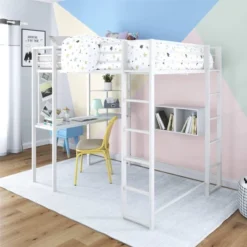 Full Adele Loft Bed Off White - Room & Joy 16 Full Adele Loft Bed Off White - Room & Joy -Room & Joy GUEST 385a2400 93ad 472b 84aa f0e275b95a90