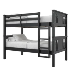 Twin Over Twin Miller Wood Bunk Bed - Room & Joy -Room & Joy GUEST 3dd09406 be45 44c8 896b 2c9d80ce3c76