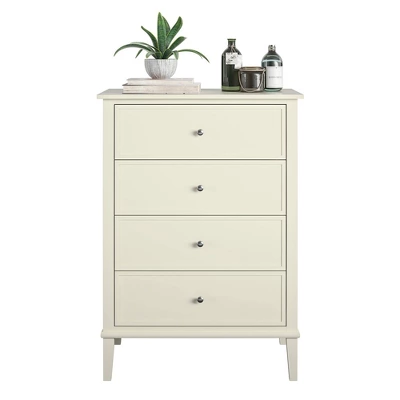 4 Drawer Durham Traditional Dresser White - Room & Joy 4 4 Drawer Durham Traditional Dresser White - Room & Joy - Image 2