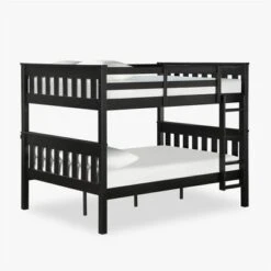 Full Over Full Petty Wood Bunk Bed With USB Port - Room & Joy -Room & Joy GUEST 40869f46 094a 4b7b ae52 c8bf15a71d38