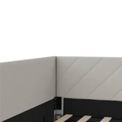 Valerian Upholstered Daybed Gray Linen - Room & Joy -Room & Joy GUEST 40a88df3 8ec9 4184 a974 591a113c2637