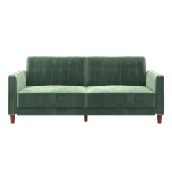 Pin Tufted Velvet Transitional Futon - Room & Joy -Room & Joy GUEST 42558902 379d 4c73 83dd d53d828ec34f