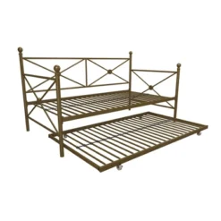 Twin Laura Twin Daybed Gold - Room & Joy -Room & Joy GUEST 428b5ba7 39cb 4d4a 9e77 c216f8d9abac