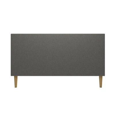 Queen Fabio Mid-Century Daybed Queen Gray Linen - Room & Joy 8 Queen Fabio Mid-Century Daybed Queen Gray Linen - Room & Joy - Image 6