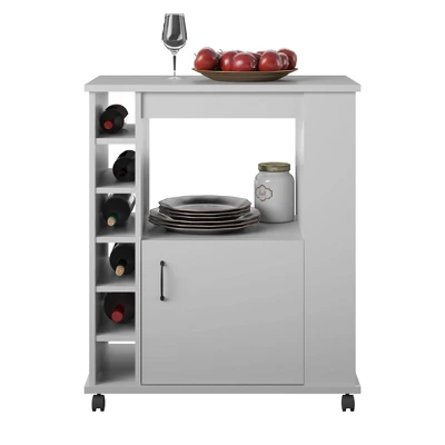 Clementine Multifunction Kitchen Cart - Room & Joy 4 Clementine Multifunction Kitchen Cart - Room & Joy - Image 2