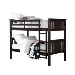 Twin Over Twin Miller Wood Bunk Bed - Room & Joy -Room & Joy GUEST 4458e5d8 83e0 4d2e 89c5 8fc10ff96a09