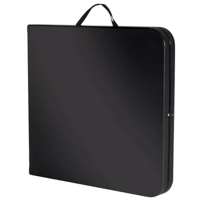 30" Fold-In-Half Blow Molded Folding Table - Room & Joy 3 30" Fold-In-Half Blow Molded Folding Table - Room & Joy