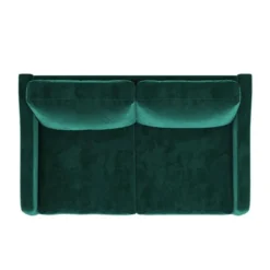 Penny 2 Seater Loveseat Sofa Green Velvet - Room & Joy -Room & Joy GUEST 4a241f3d f99b 4fde b667 50de5475cee2