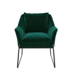 Alisa Velvet Accent Chair - Room & Joy -Room & Joy GUEST 4c5f5ba7 69f7 4edf b2aa 4cc2255559b6