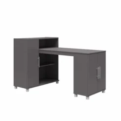 Cabell Hobby And Craft Desk With Storage Cabinet - Room & Joy -Room & Joy GUEST 51230196 b535 4e3c 829e 9d648a7b16f4