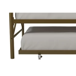 Twin Laura Twin Daybed Gold - Room & Joy -Room & Joy GUEST 5467db88 b3e8 4a14 96a0 4adacd00276f