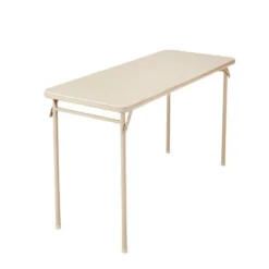 20" X 48" Vinyl Top Folding Table - Room & Joy -Room & Joy GUEST 57c70188 2690 4593 8875 5713fb0754a0
