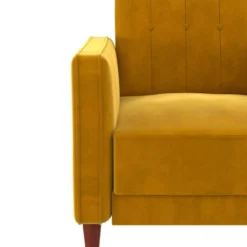 Isabella Tufted Accent Chair Mustard Yellow Velvet - Room & Joy 13 Isabella Tufted Accent Chair Mustard Yellow Velvet - Room & Joy -Room & Joy GUEST 59c58b2a bed7 4afe ae1e 9f90d13d56e4