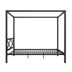 Dax Metal Canopy Bed Black - Room & Joy 17 Dax Metal Canopy Bed Black - Room & Joy -Room & Joy GUEST 5bdf0788 17ae 476f 8fa3 62406430f0da