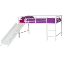 Kids' Melia Junior Metal Loft Bed With Slide - Room & Joy 17 Kids' Melia Junior Metal Loft Bed With Slide - Room & Joy -Room & Joy GUEST 5e5ea3ee 891b 4780 b2f1 d5d5969888ee