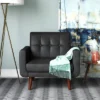 Fiore Modern Chair Faux Leather - Room & Joy -Room & Joy GUEST 60f1fc95 7ac1 43de 95d0 16f72b44a6a1