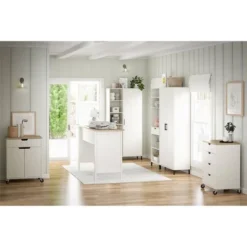 36" Vario 1 Door Wide Storage Cabinet White - Room & Joy -Room & Joy GUEST 62118904 d093 4670 a67c d08d2b5738bf