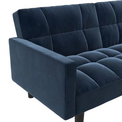Holly Convertible Sofa Sleeper Futon With Arms - Room & Joy 12 Holly Convertible Sofa Sleeper Futon With Arms - Room & Joy - Image 10