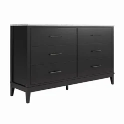 Morganfield Wide 6 Drawer Marble Top Dresser - Room & Joy -Room & Joy GUEST 6b049b51 a8d3 4c67 8c73 38e8186c835c