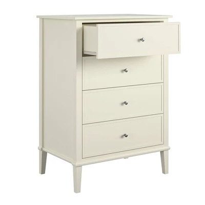 4 Drawer Durham Traditional Dresser White - Room & Joy 7 4 Drawer Durham Traditional Dresser White - Room & Joy - Image 5